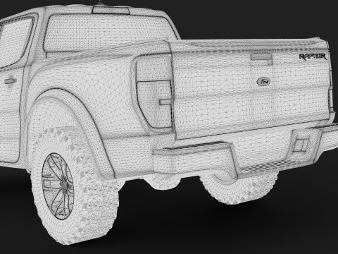 Raptor 2021 3D 模型