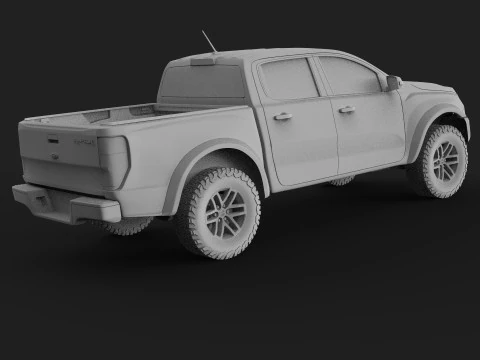 Raptor 2021 3D Model