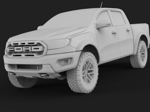 Raptor 2021 3D Model