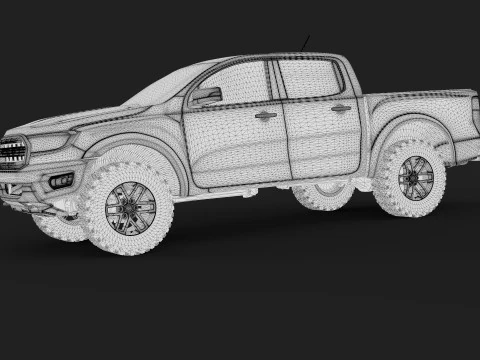 Raptor 2021 3D Model