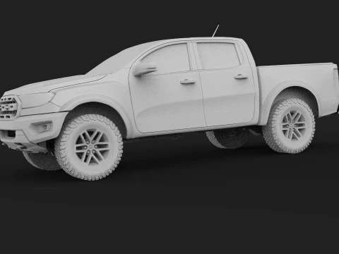Raptor 2021 3D Model