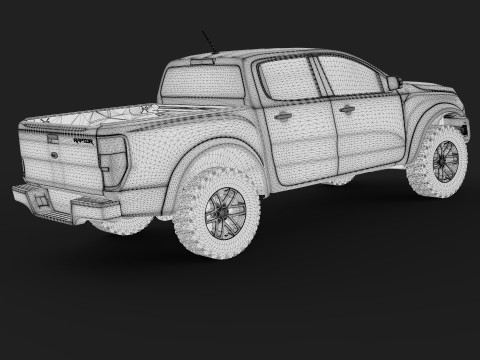 Raptor 2021 3D 模型