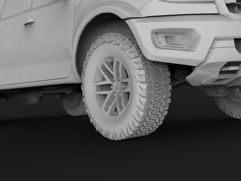 Raptor 2021 3D Model