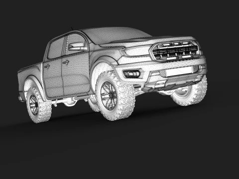 Raptor 2021 3D Model