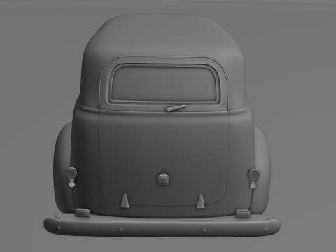 Chevrolet 1950 Suburban Carryvall 3D Model