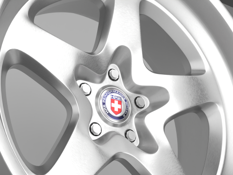 HRE Perfomance 527s Wheels 3D Модель