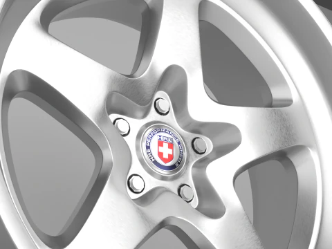 HRE Perfomance 527s Wheels 3D Model