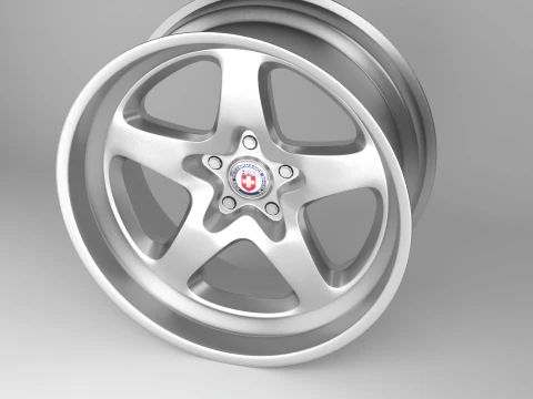 HRE Perfomance 527s Wheels 3D Model