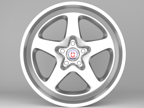 HRE Perfomance 527s Wheels 3D Модель