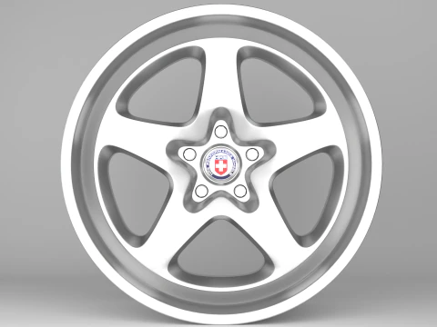HRE Perfomance 527s Wheels 3D Model