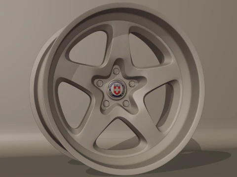 HRE Perfomance 527s Wheels 3D Model
