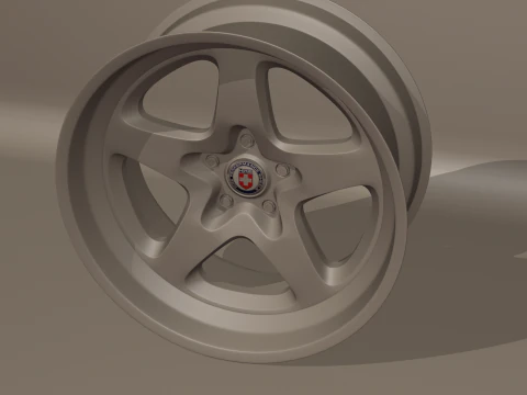 HRE Perfomance 527s Wheels 3D Model
