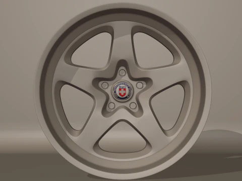 HRE Perfomance 527s Wheels 3D Model