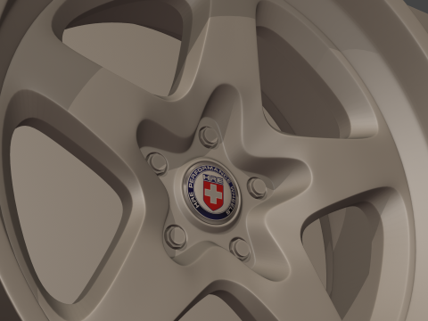 HRE Perfomance 527s Wheels 3D Модель