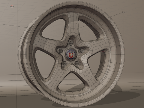 HRE Perfomance 527s Wheels 3D Модель