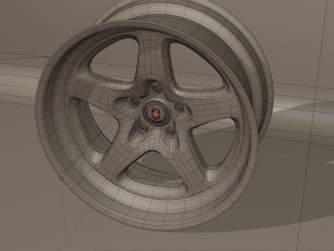 HRE Perfomance 527s Wheels 3D Модель
