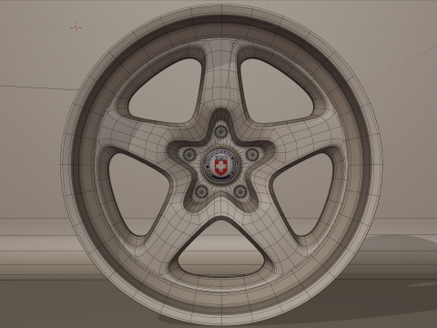 HRE Perfomance 527s Wheels 3D Модель