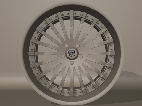 Lexani Forged LF-714 Wheels 3D Модель
