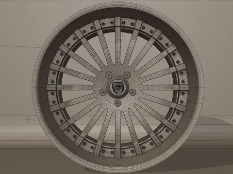 Lexani Forged LF-714 Wheels 3D Model