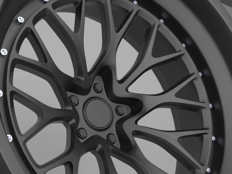 VT Forged SLT9 Wheels 3D Model