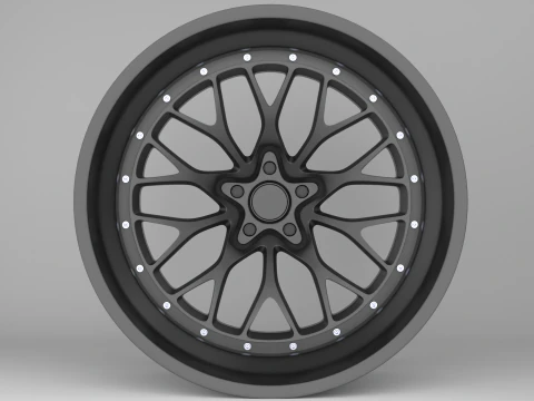 VT Forged SLT9 Wheels 3D Model