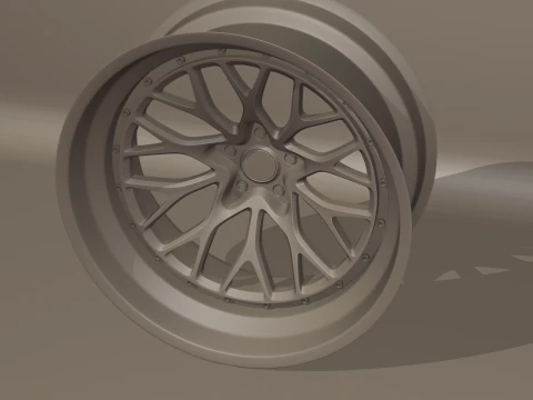 VT Forged SLT9 Wheels 3D Model