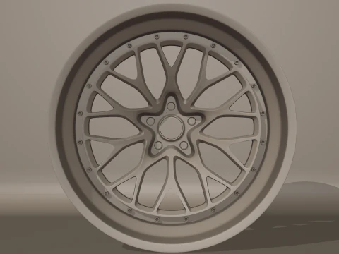 VT Forged SLT9 Wheels 3D Model