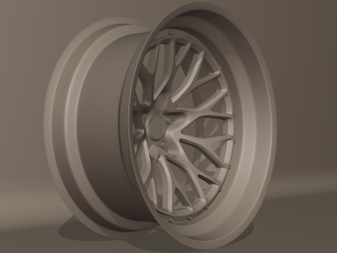 VT Forged SLT9 Wheels 3D Модель