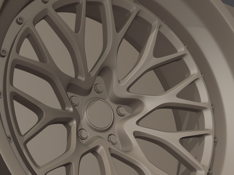 VT Forged SLT9 Wheels 3D Модель