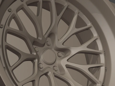VT Forged SLT9 Wheels 3D Model