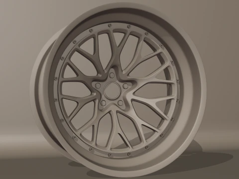 VT Forged SLT9 Wheels 3D Model