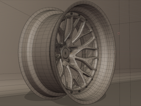VT Forged SLT9 Wheels 3D Модель
