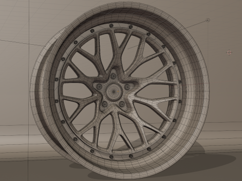 VT Forged SLT9 Wheels 3D Модель