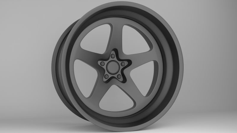 VT Forged GT5X Wheels Model 3D .c4d .max .obj .3ds .fbx .stl .blend 