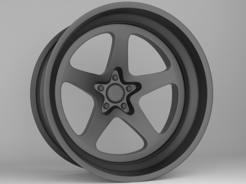 VT Forged GT5X Wheels 3D Модель