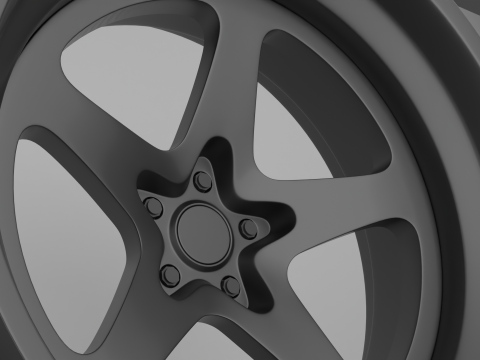 VT Forged GT5X Wheels Model 3D