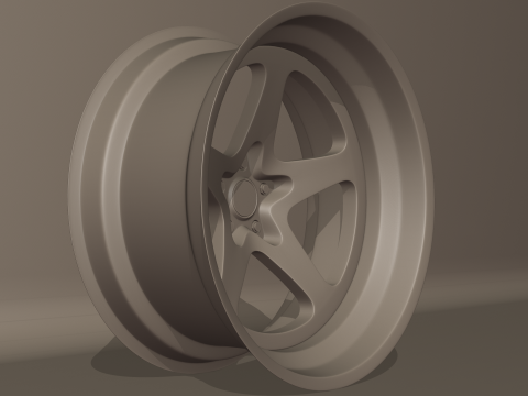 VT Forged GT5X Wheels Model 3D