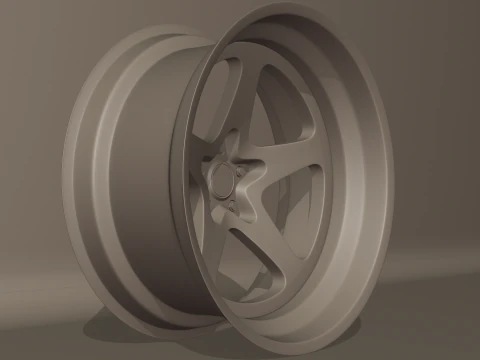VT Forged GT5X Wheels 3D Model
