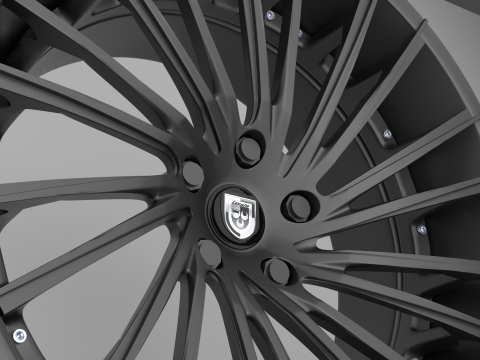 Lexani Forged LZ-119 Wheels Modelo 3D