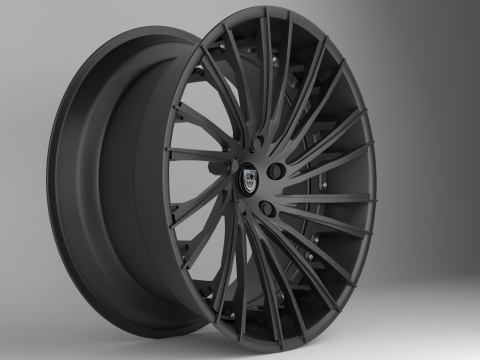 Lexani Forged LZ-119 Wheels Modelo 3D