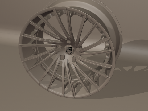 Lexani Forged LZ-119 Wheels Modelo 3D
