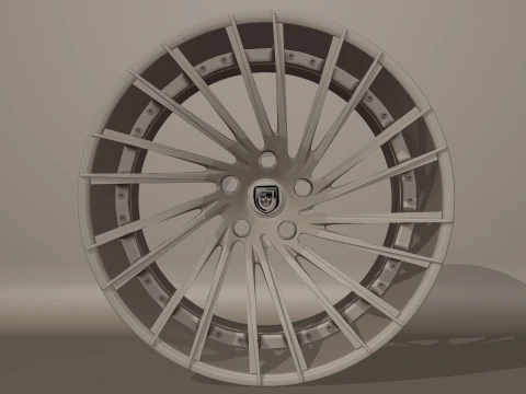 Lexani Forged LZ-119 Wheels 3D Model