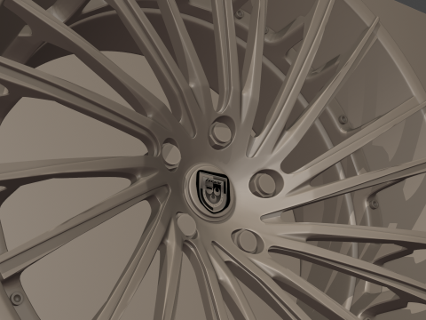 Lexani Forged LZ-119 Wheels Modelo 3D