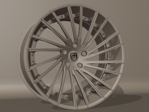 Lexani Forged LZ-119 Wheels Modelo 3D