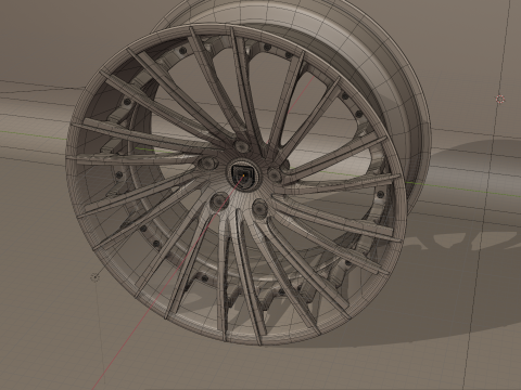 Lexani Forged LZ-119 Wheels Modelo 3D