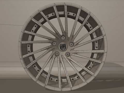 Lexani Forged LZ-119 Wheels Modelo 3D