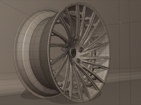 Lexani Forged LZ-119 Wheels Modelo 3D