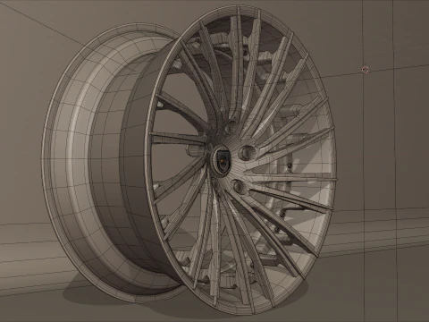 Lexani Forged LZ-119 Wheels 3D Model