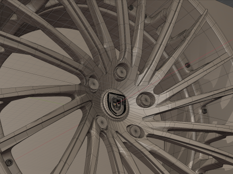 Lexani Forged LZ-119 Wheels Modelo 3D