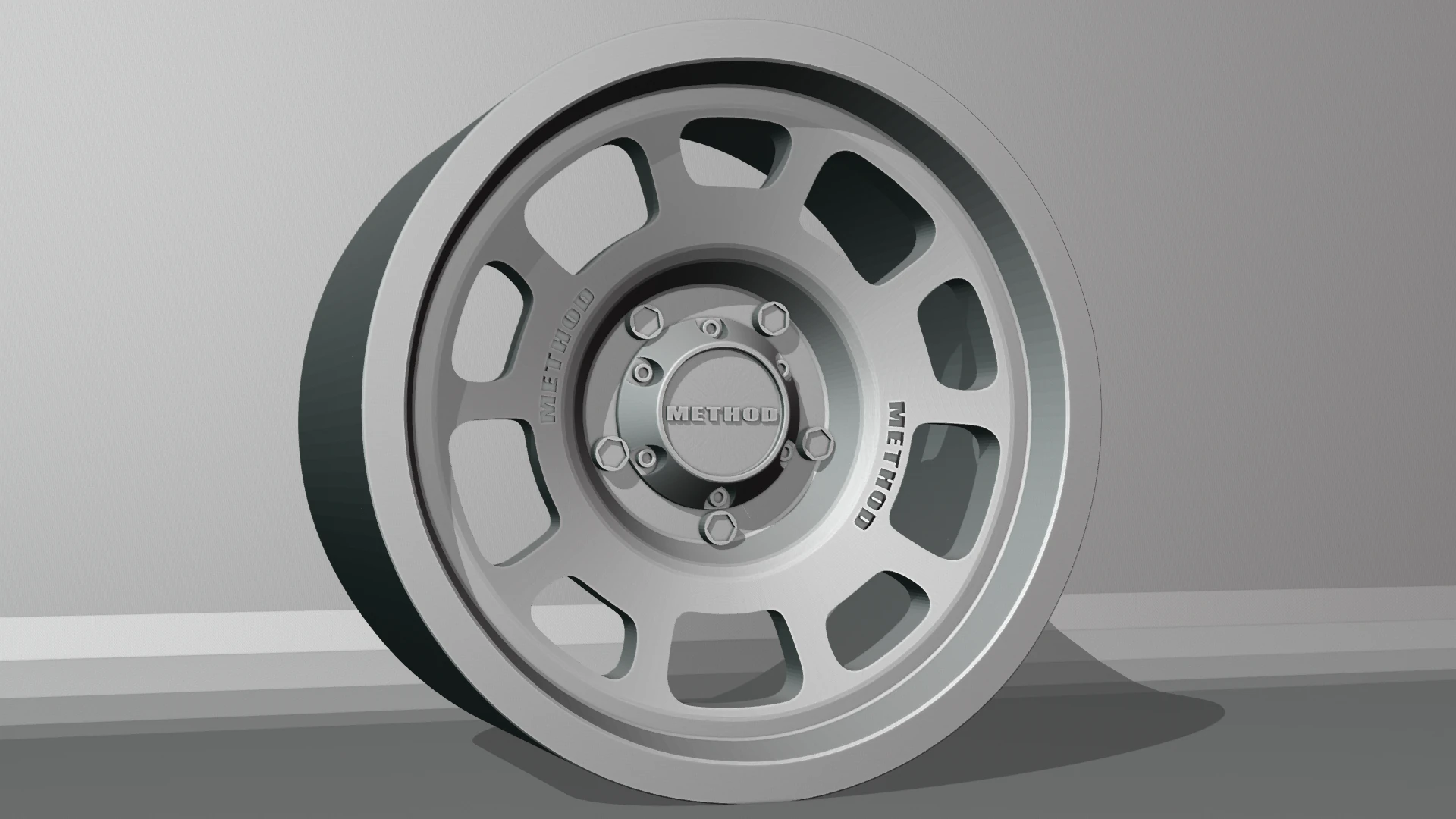 Method Race MR705 To Print 3D Print Model .c4d .max .obj .3ds .fbx .stl .blend 